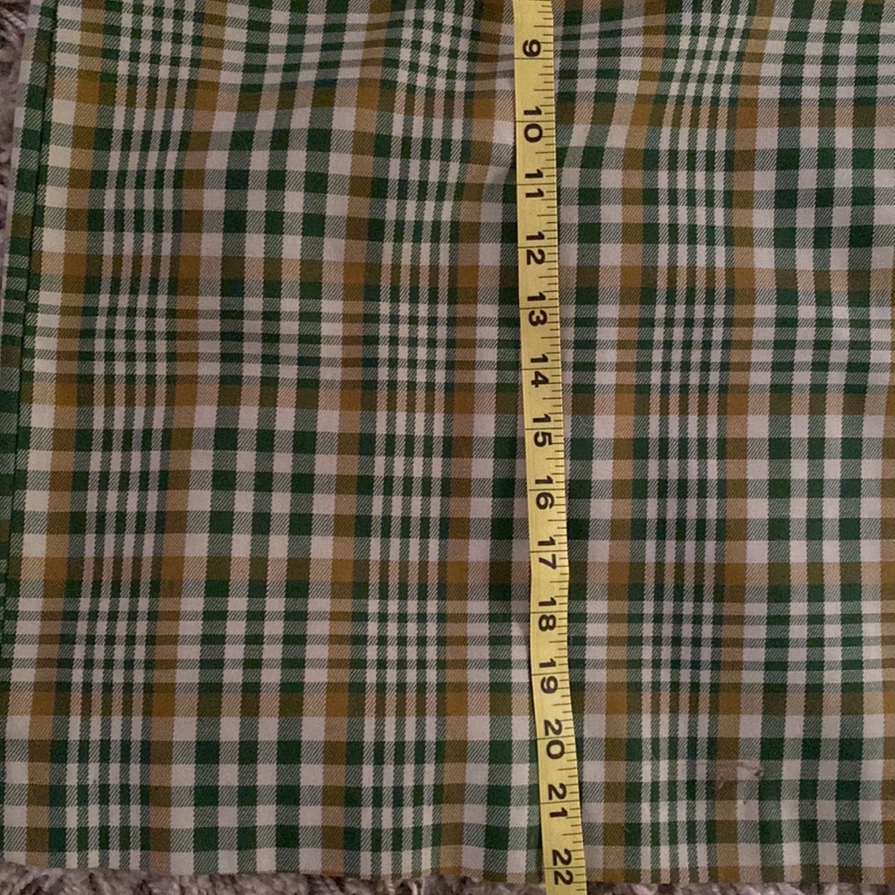 Vintage plaid pencil skirt - Picture 4 of 4